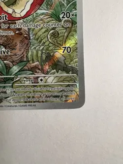 Pokemon TCG, Flapple 210/191 Illustration Rare Holo SV: Surging Sparks, NM - Image 3