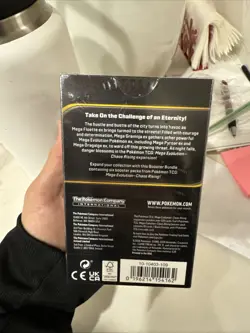 Pokemon TCG Mega Evolution Chaos Rising Booster Bundle 6 Packs Sealed IN HAND - Image 2