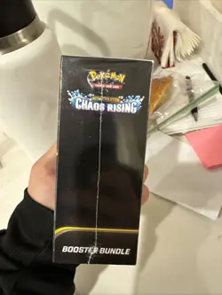 Pokemon TCG Mega Evolution Chaos Rising Booster Bundle 6 Packs Sealed IN HAND - Image 3