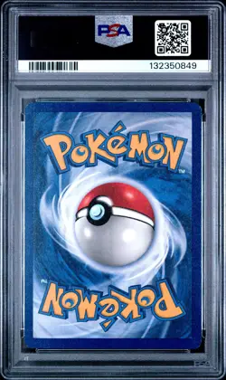 1999 POKEMON FOSSIL 1ST ED #51 KRABBY PSA 7 - Image 2