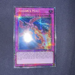 YUGIOH Starlight Rare Dragon's Mind RA05-EN082 1st Edition - Image 1