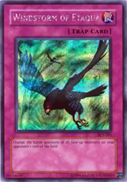 Lightly Played, English Yu Gi Oh Windstorm of Etaqua - PCY-001 - Secret Rare - L - Image 1