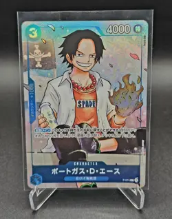One Piece Promo Japanese Strongest Three Brothers & Law OP12-106 Promo - NM - Image 4