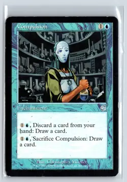 COMPULSION - Torment - MTG Magic the Gathering Card - Uncommon - Image 1