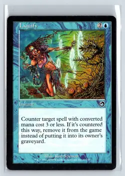 LIQUIFY - Torment - MTG Magic the Gathering Card - Common - Image 1