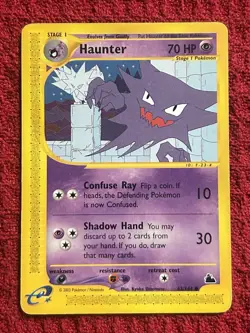 Haunter Skyridge 63/144 Common Pokemon Card TCG Moderately Used English - Image 1