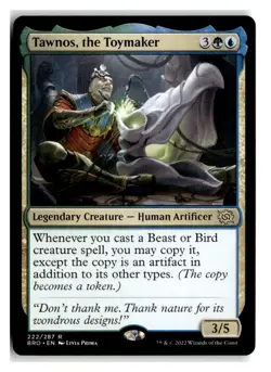 Tawnos, the Toymaker Foil R Prerelease Cards 222 NM - Image 1