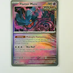 Flutter Mane (Master Ball Pattern) 043/131 Prismatic Evolutions Pokemon TCG Card - Image 3