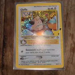 Pokemon TCG Card Cleffa 20/111 Classic Collection 25th Celebrations - NM - Image 2