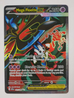 Mega Floette EX 101/086 Chaos Rising Full Art Holo Rare Pokemon Card NM - Image 1