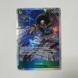 One Piece CCG Brook Full Art Foil Character OP15-032 SR English Card - Image 1