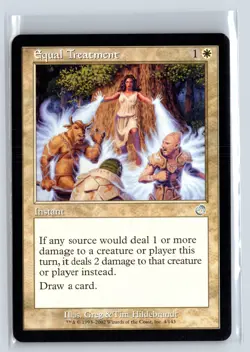 EQUAL TREATMENT - Torment - MTG Magic the Gathering Card - Uncommon - Image 1