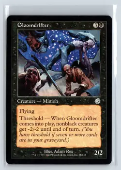GLOOMDRIFTER - Torment - MTG Magic the Gathering Card - Uncommon - Image 1
