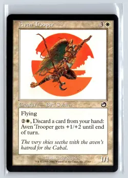 AVEN TROOPER - Torment - MTG Magic the Gathering Card - Common - Image 1