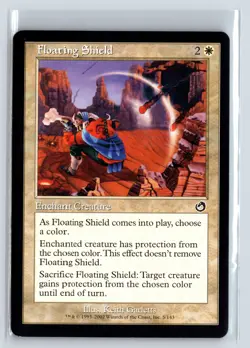 FLOATING SHIELD - Torment - MTG Magic the Gathering Card - Common - Image 1