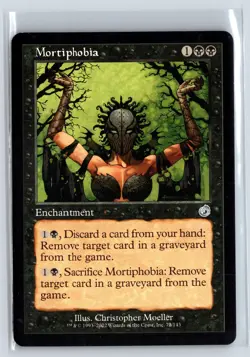 MORTIPHOBIA - Torment - MTG Magic the Gathering Card - Uncommon - Image 1
