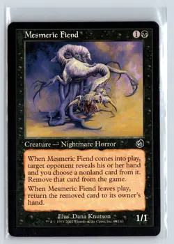 MESMERIC FIEND - Torment - MTG Magic the Gathering Card - Common - Image 1