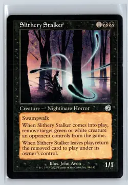 SLITHERY STALKER - Torment - MTG Magic the Gathering Card - Uncommon - Image 1