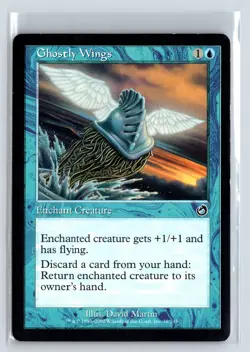 GHOSTLY WINGS - Torment - MTG Magic the Gathering Card - Common - Image 1