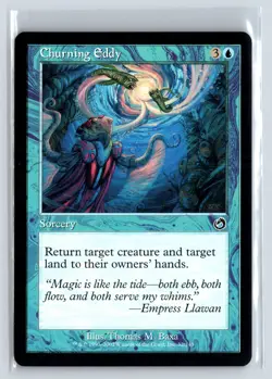 CHURNING EDDY - Torment - MTG Magic the Gathering Card - Common - Image 1
