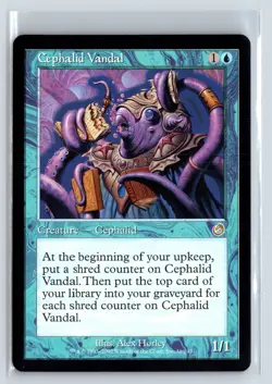 CEPHALID VANDAL - Torment - MTG Magic the Gathering Card - Rare - Image 1