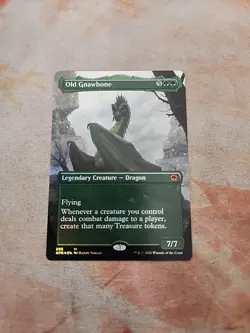 Old Gnawbone Borderless Foil Adventures In The Forgotten Realm MTG NM - Image 1