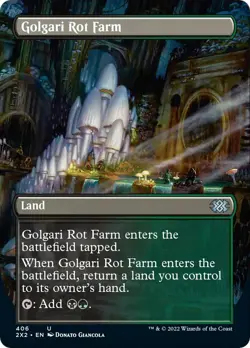 MTG Golgari Rot Farm (Borderless) - 406 / English / Near Mint - Image 1