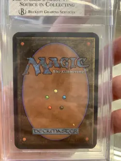 1993 ALPHA WAR MAMMOTH BGS NM 7 MTG - Image 2