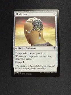 Skullclamp - NM - Commander 2016 - MtG - Image 1