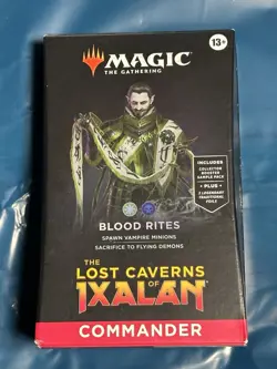 Magic The Gathering Blood Rites Commander Deck The Lost Caverns of Ixalan MTG - Image 1