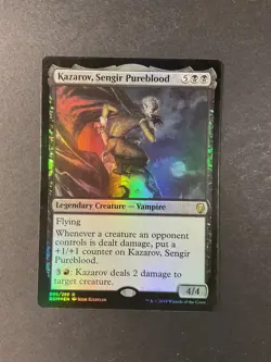 Kazarov, Sengir Pureblood - Foil - Dominaria - Magic the Gathering - MTG - Image 1
