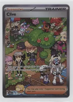 Clive Special Illustration Rare Pokemon Scarlet & Violet Paldean Fates #236 - Image 1