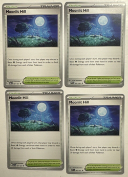 Pokemon TCG - Moonlit Hill - 081/091 - Paldean Fates - NM - Playset 4x - Image 1