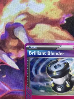Brilliant Blender 164/191 ACE SPEC Rare Holo NM Pokemon SV08: Surging Sparks - Image 2