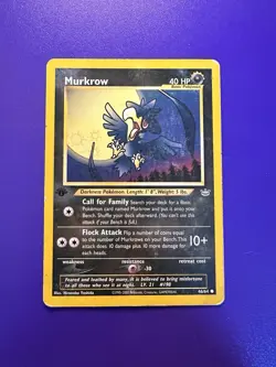 MURKROW 46/64 NEO REVELATION 1ST EDITION 2000 POKEMON TCG - Image 1