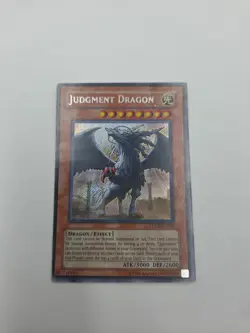Yugioh Judgment Dragon LODT-EN026 Secret Rare LODT-EN026 Damaged - Image 1