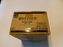 One Piece TCG JAPANESE OP-13 Carrying On His Will Booster Box Case SEALED - Image 5