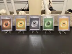 Pokemon 5 Cosmos Holo Energy Cards Lot NM Set Bundle - Image 1