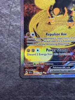 Pokemon TCG Iron Boulder EX Special Illustration Card 207/162 Temporal Forces - Image 3
