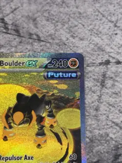 Pokemon TCG Iron Boulder EX Special Illustration Card 207/162 Temporal Forces - Image 4