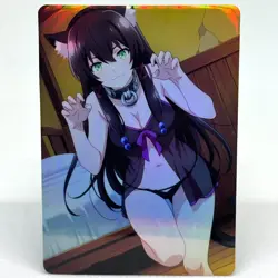 How NOT to Summon a Demon Lord Rem Galleu Goddess Anime Waifu ACG Foil Card - Image 1