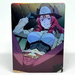 Trigun Amelia Ann McFly Goddess Anime Waifu ACG Foil Card - Image 1