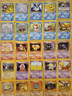 Lot Of 78 Vintage 1995 Pokemon Cards - Image 3