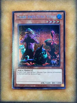 Yugioh Tribe-Infecting Virus SBC2-ENI22 Speed Duel Secret Rare 1st Ed NM - Image 1