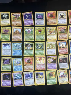 Pokemon TCG Vintage 70 Non Holo Rare Cards Base Set Neo Jungle Fossil Etc. - Image 3