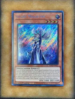 Yugioh Silent Magician RA02-EN012 Secret Rare 1st Ed NM - Image 1