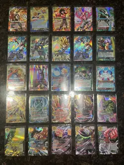 Leader & Z Leader Foil Lot of 25 Dragon Ball Super Card Game | LP - Image 1