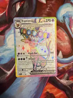 Espeon ex SVP175 Sv: Scarlet & Violet Promo Card Holo NM - Image 1