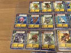 VINTAGE Digimon Trading Card Lot 1999 Digi Battle Series ST Cards Set 1-61 - Image 2