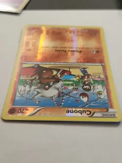 Pokemon Cubone 77/162 Breakthrough Reverse Holo Card LP+ - Image 4
